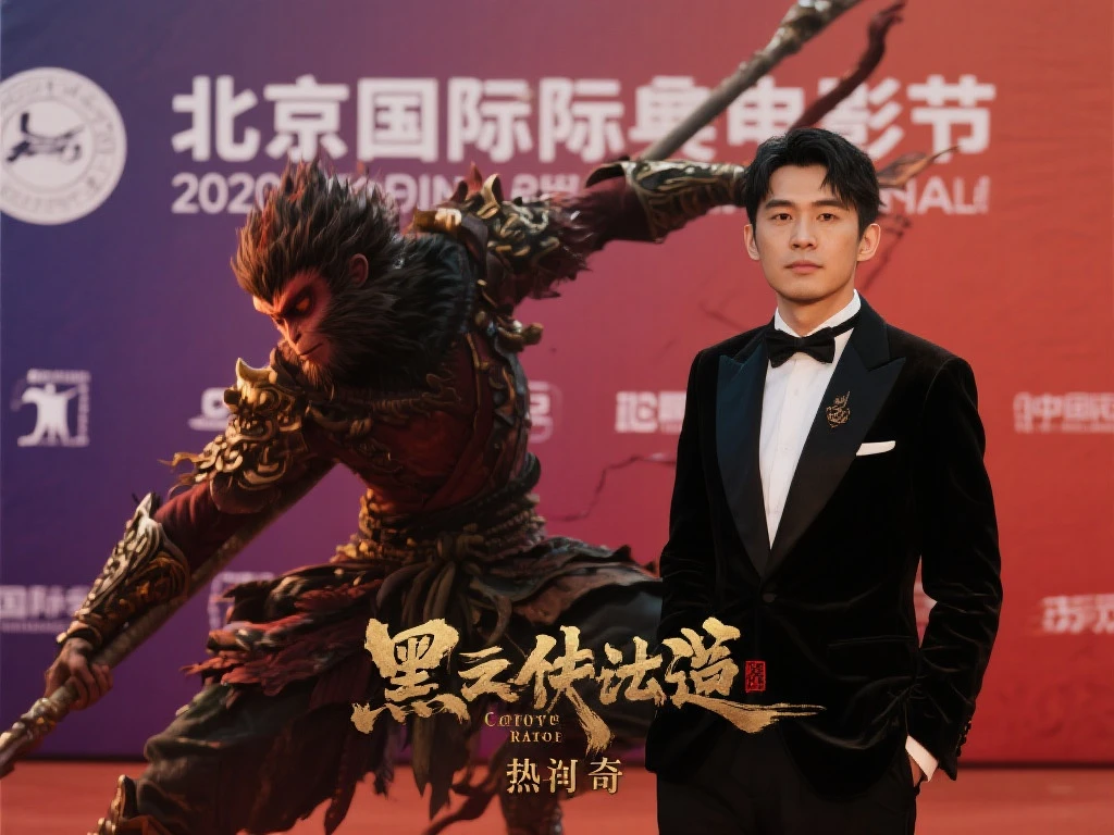 《黑神话：悟空》杨奇亮相北京国际电影节：无口罩红毯造型引关注