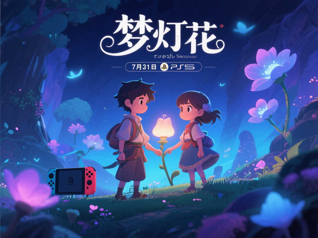 《梦灯花》7月31日强势登场PS5／Switch 双人冒险之旅开启